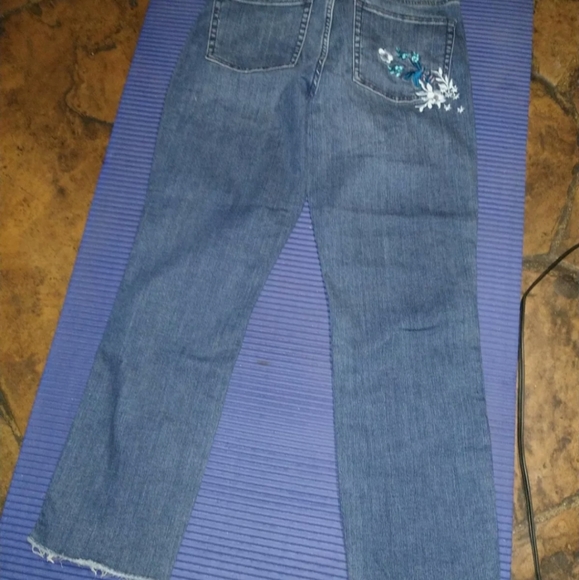J. Crew embroidered Vintage Straight Jeans size 28 - Picture 5 of 7